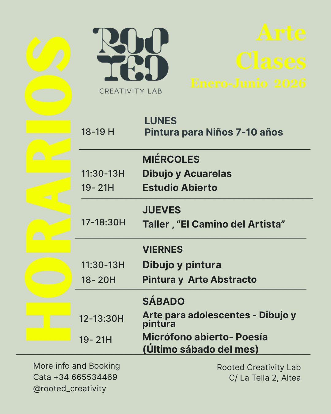 Schedule New Spanish